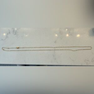 Kendra Scott 20 inch ball chain gold vermeil necklace